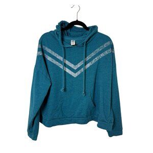 NFL Philadelphia Eagles Women's Midnight Green Sleepwear Hoodie Size XLarge